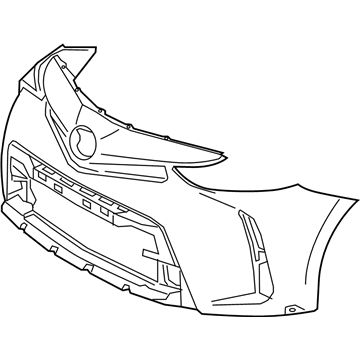 Toyota Prius V Bumper - 52119-47949