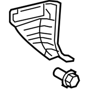 Toyota 62112-0C030-C0 Kick Panel