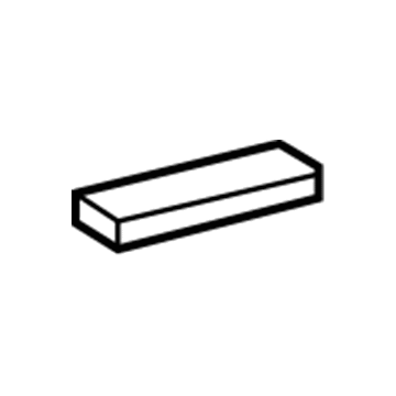 Scion 61827-12040 Center Pillar Reinforcement Pad