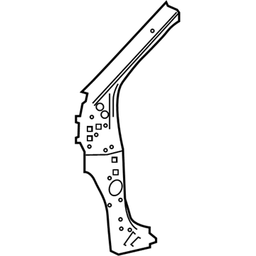 Scion 61108-12300 Hinge Pillar Reinforcement