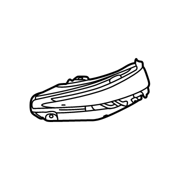 Toyota 81730-42020 Signal Lamp, Passenger Side