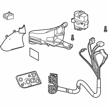 Toyota Venza Mirror Actuator - 87966-48B50