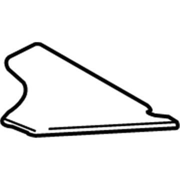 Toyota 58409-0T011-A0 Side Cover, Rear Driver Side