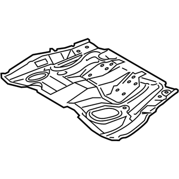 Toyota Prius Plug-In Floor Pan - 58211-47070