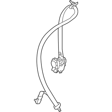 Toyota 86 Seat Belt - SU003-07841