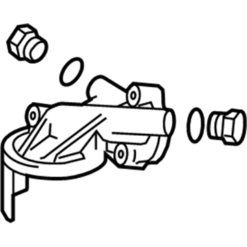 Toyota 15609-75070 Filter Housing