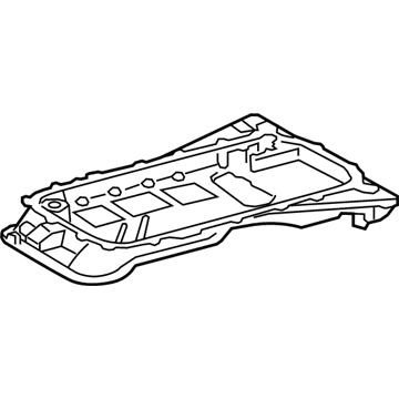 Toyota 12101-75140 Upper Oil Pan