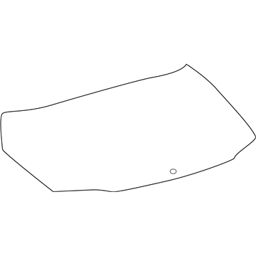 Toyota 68105-10900 Lift Gate Glass