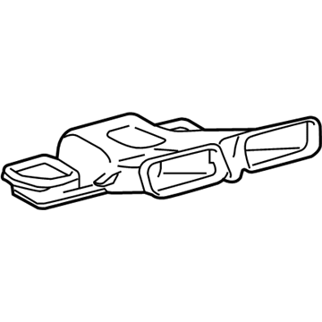 Toyota 55840-52110 Air Distributor, Upper