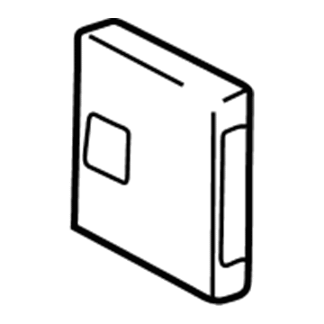Toyota Solara Engine Control Module - 89661-0X113