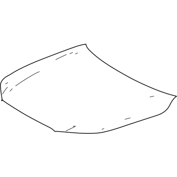 Toyota Hood - 53301-0E270