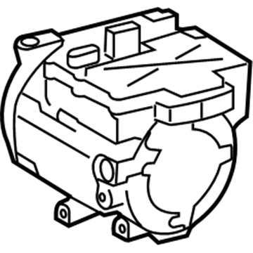 Toyota A/C Compressor - 88320-0E070