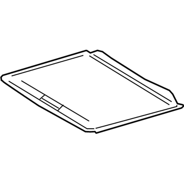 Toyota 63306-47040-B0 Sunshade, Gray
