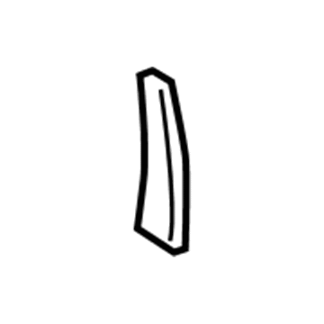 Toyota 58741-0C010 Extension Insert, Passenger Side
