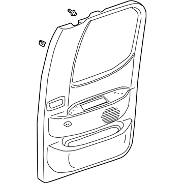 Toyota 62510-0C010-B0 Door Trim Panel