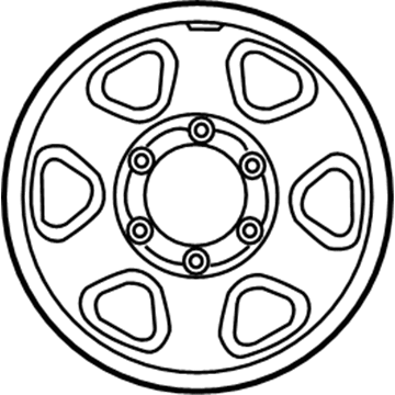 Toyota Tacoma Spare Wheel - 42601-04180