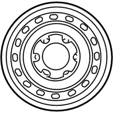 Toyota Tacoma Spare Wheel - 42611-04070