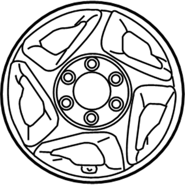 Toyota Sequoia Spare Wheel - 42611-0C020