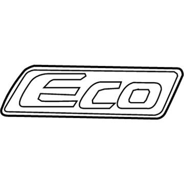 2017 Toyota Corolla Emblem - 75444-12D40