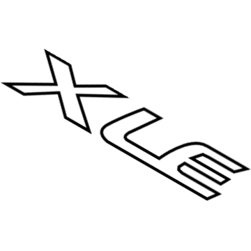 Toyota Corolla Emblem - 75440-02020
