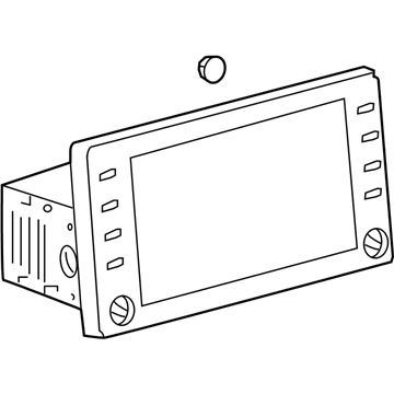 Toyota 86140-02620 Display Unit