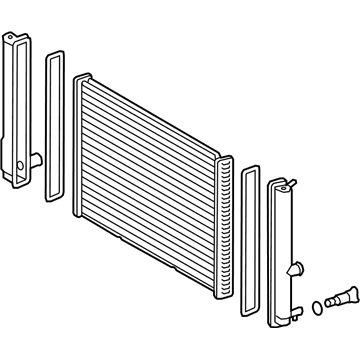 Toyota Prius V Radiator - 16400-37290