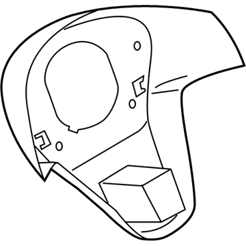 Scion Steering Column Cover - 45184-WB001