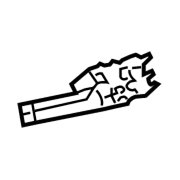 Toyota 66415-35050 Spacer, Passenger Side