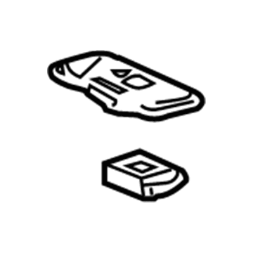 Toyota 86230-35020 Radio Control, Rear