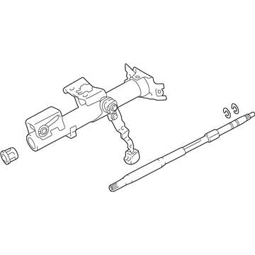 Toyota Echo Steering Column - 45250-52010