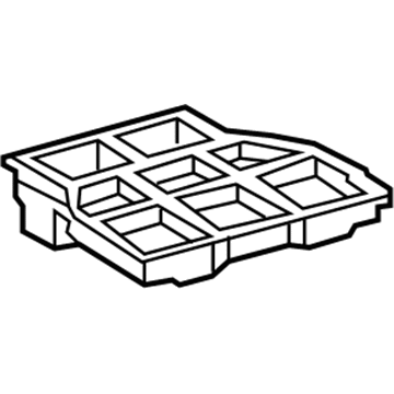 Toyota 64993-12020 Storage Compart, Rear