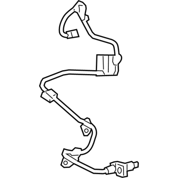 Toyota 890C0-0R010 ABS Sensor, Passenger Side