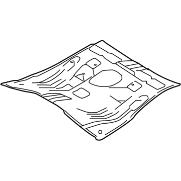 Toyota Corolla Floor Pan - 58211-02640