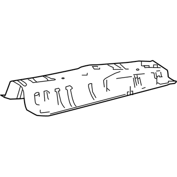 Toyota Corolla Floor Pan - 58113-02140