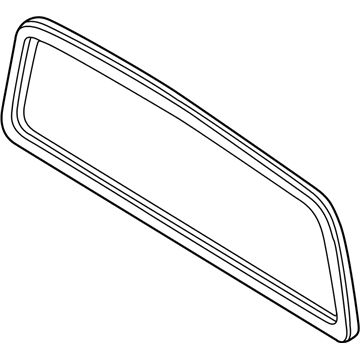 2004 Toyota Tacoma Weather Strip - 64812-AD010