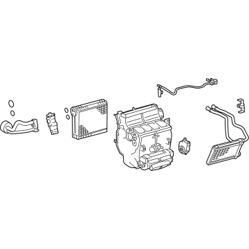 Toyota 87050-0C230 Evaporator Case