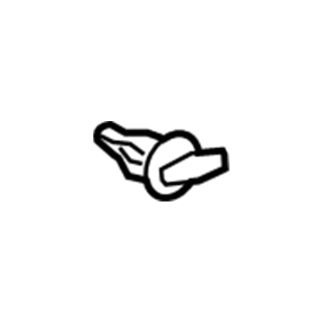 Toyota 67867-12150 Lower Weatherstrip Retainer
