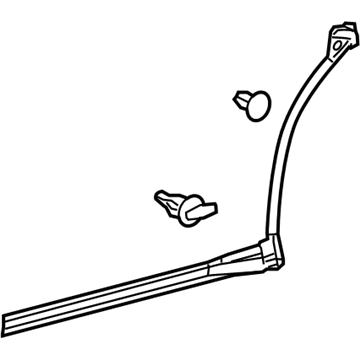 2022 Toyota Sequoia Door Seal - 67888-0C050