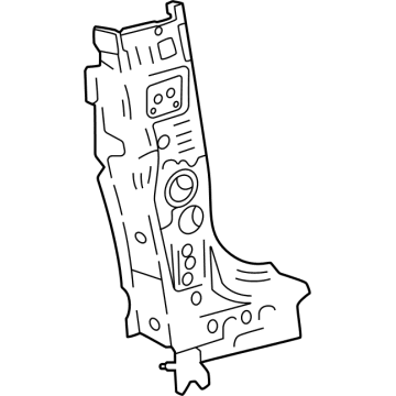 Toyota 61108-47070 Hinge Pillar Reinforcement