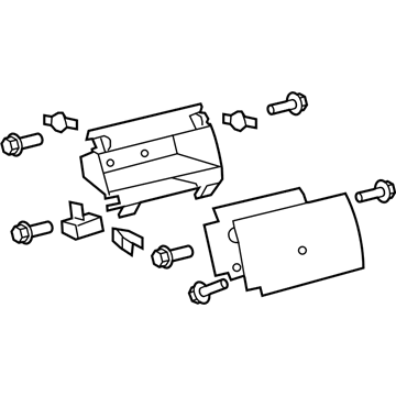 Toyota 55042-0C011-C0 Storage Compart