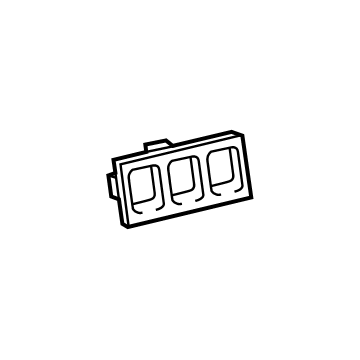 Toyota 55447-0C011 Switch Bezel