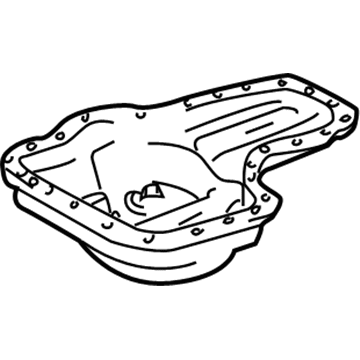 Toyota Oil Pan - 12102-0F010