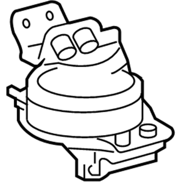 Toyota Sequoia Engine Mount - 12371-0S010