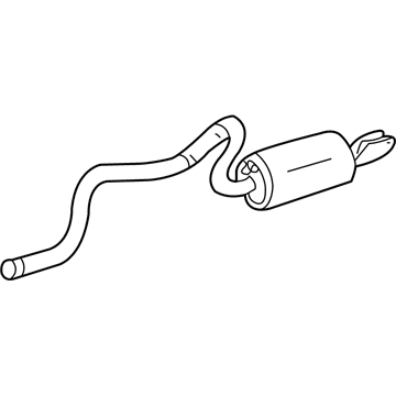 Toyota Sequoia Muffler - 17405-0F030