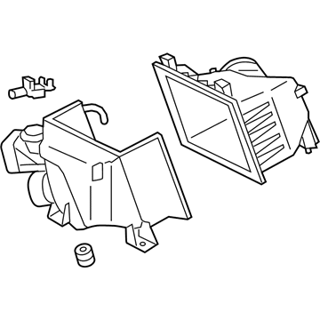 Toyota 17711-0P024 Air Cleaner Assembly