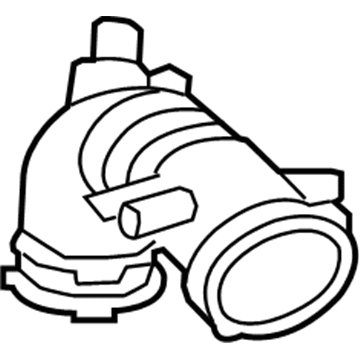 Toyota Sienna Air Intake Coupling - 17881-0V060
