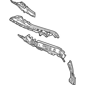 Toyota 61703-48051 Inner Quarter Panel