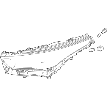 Toyota Highlander Headlight - 81110-0E460