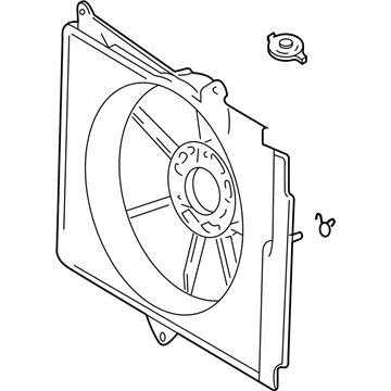 Scion Fan Shroud - 16711-21030