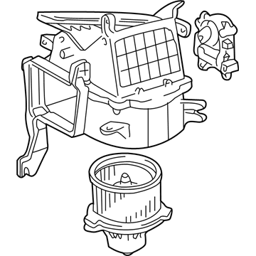 Toyota Blower Motor - 87130-0C020